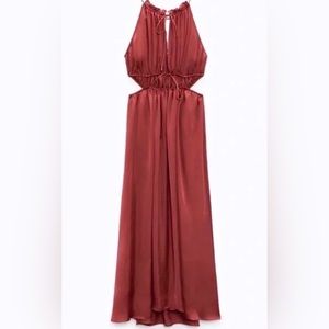 Zara cutout dress NWT